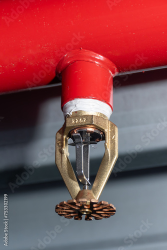 The best way to extinguish a fire is with a sprinkler system, a fire sprinkler system