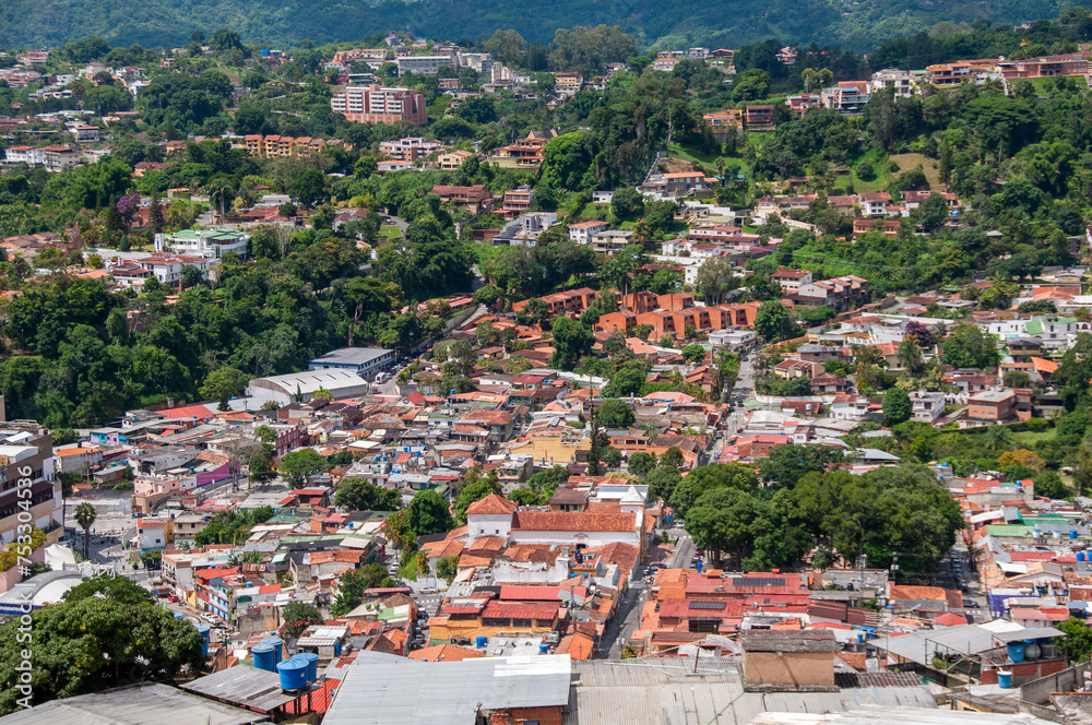 Historic center of Hatillo, Caracas, Venezuela