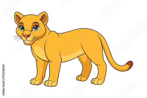 Illustration of a lion