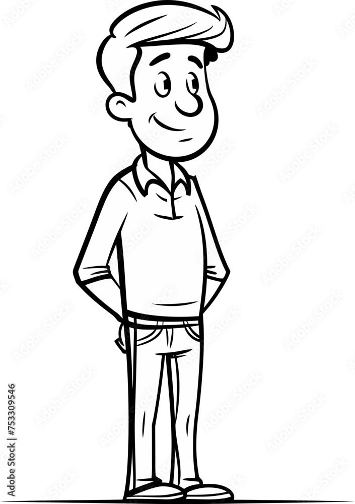 The Resilient Man: Strength Illustrated in Vectors The Resilient Man: Strength Illustrated in Vectors