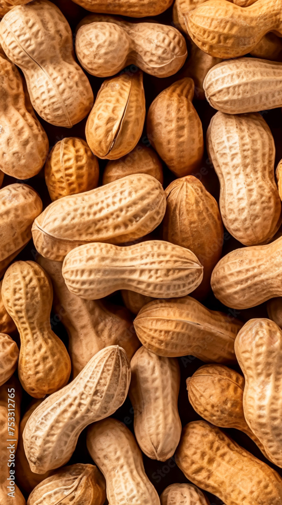 Whole Peanuts in Shells Close-Up Beer Nuts Background Wallpaper Whole Peanuts in Shells Close-Up Beer Nuts Background Wallpaper