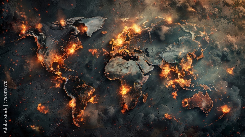 map of all continents with bombed countries map of all continents with bombed countries