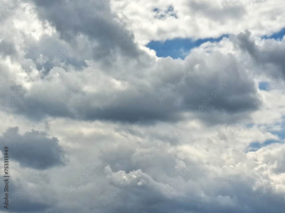 Fototapeta premium Wolkenformation am Himmel