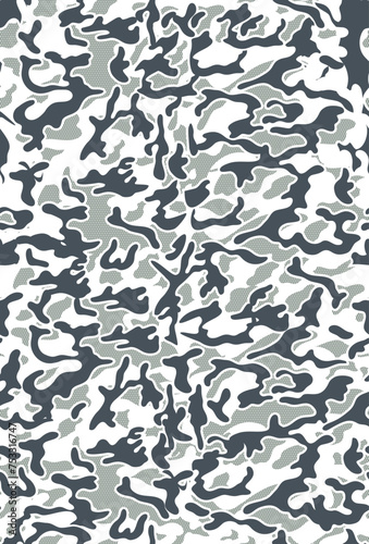 Vector illustration of army camouflage style pattern.