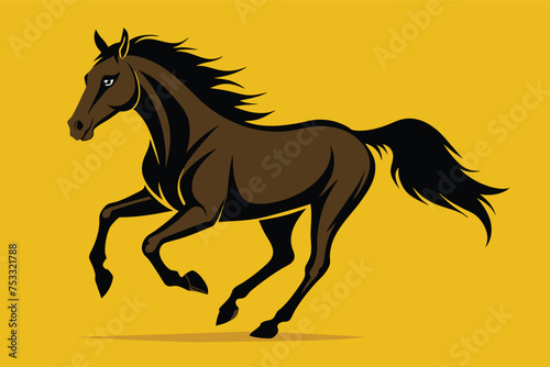 horse vector illustration 