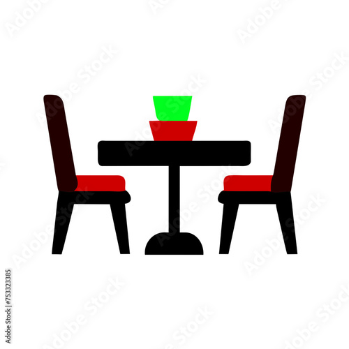 table and chairs