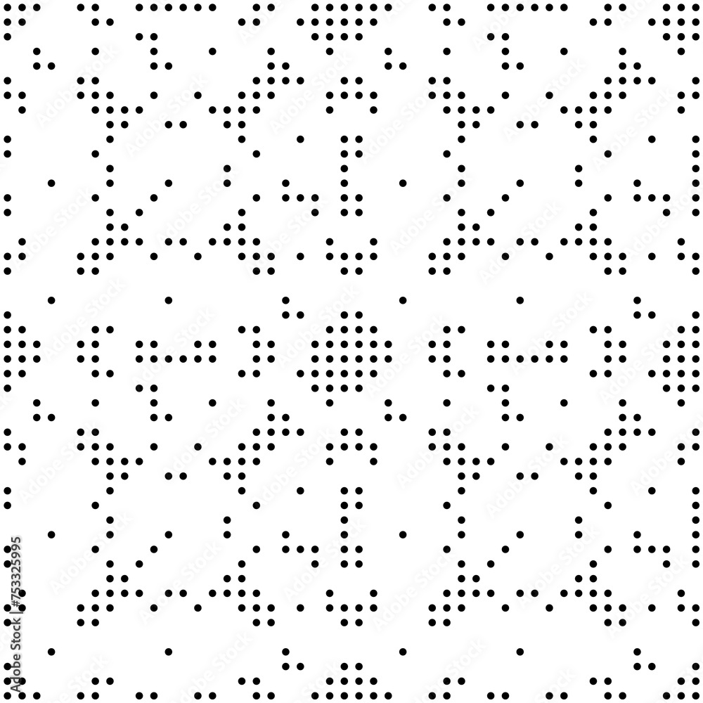 Seamless pattern. Circles ornament. Dots motif. Geometrical backdrop. Digital paper, web designing, textile print. Figures background. Simple shapes wallpaper. Vector
