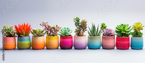 Succulent Plant Variety in Small Pots