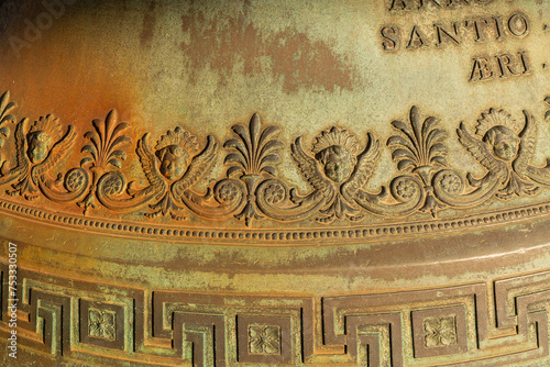 One of the seven bells of the Leaning Tower of Pisa photo