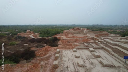 Majestic Ruins of Mohenjo Daro: Indus Valley Civilization Archaeological Site