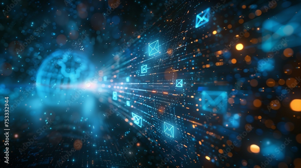 Fototapeta premium technology stock imagery concept