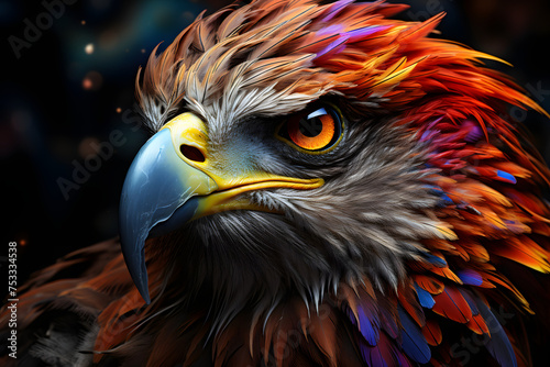colorful Eagle © Dicky