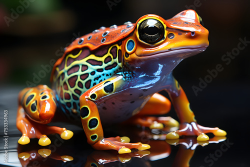 colorful Frog 