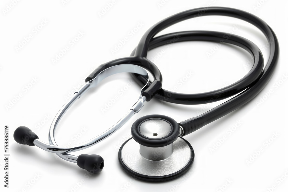 professional medical stethoscope isolated on white professional medical stethoscope isolated on white