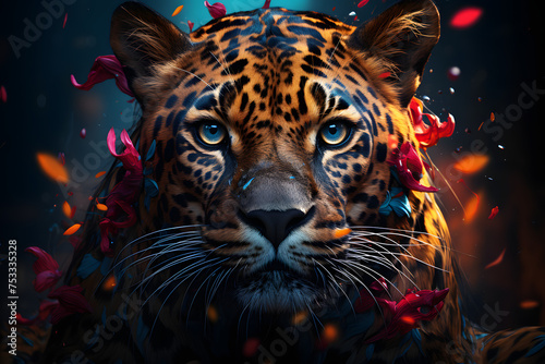 colorful Jaguar