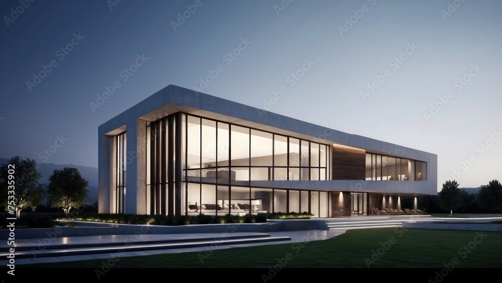 Fototapeta premium Modern Exterior Building Design Ideas