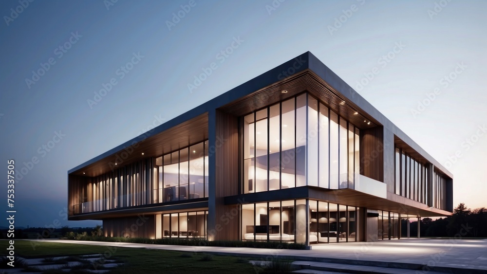 Fototapeta premium Modern Exterior Building Design Ideas