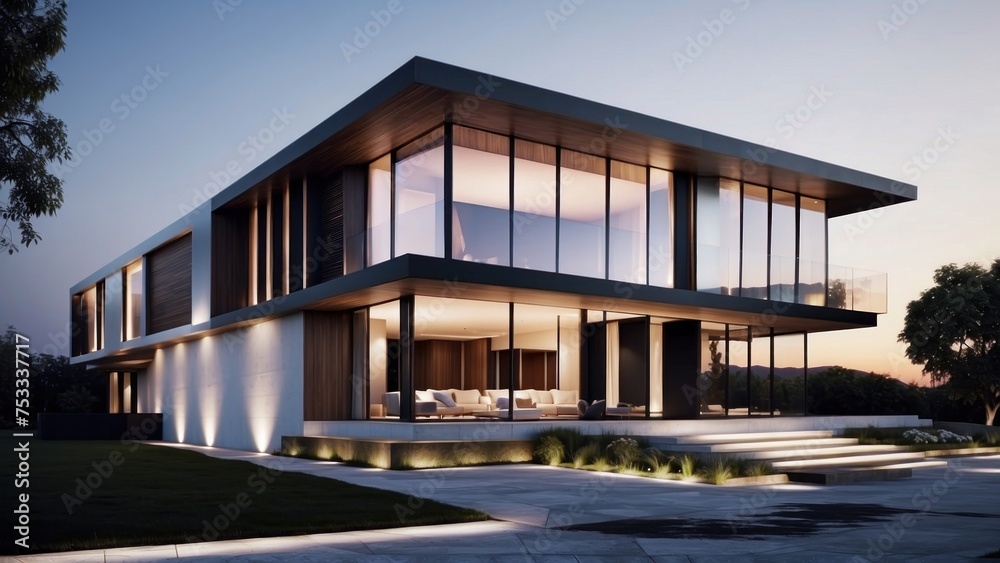 Fototapeta premium Modern Exterior Building Design Ideas