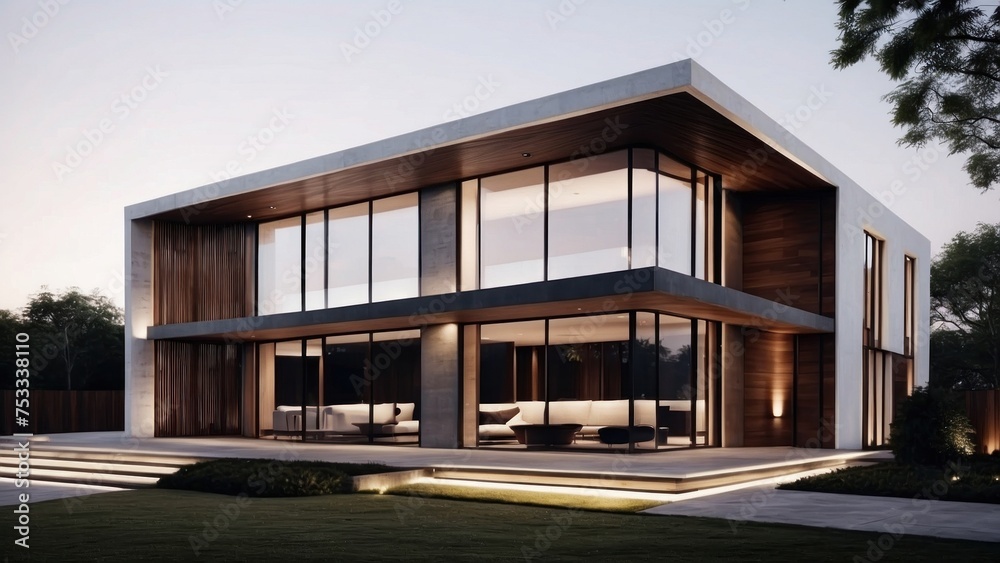 Fototapeta premium Modern Exterior Building Design Ideas
