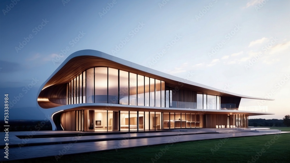 Fototapeta premium Modern Exterior Building Design Ideas