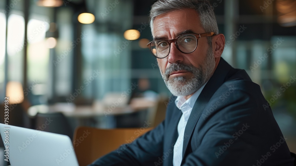 Man works on a laptop
Man works on a laptop