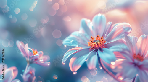 Pastel Floral Bokeh
