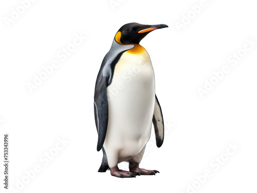 penguin isolated on transparent background  transparency image  removed background