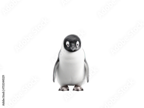 penguin isolated on transparent background, transparency image, removed background © transparentfritz