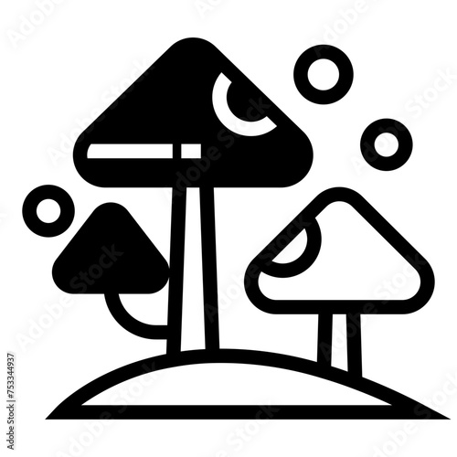Mushrooms icon.