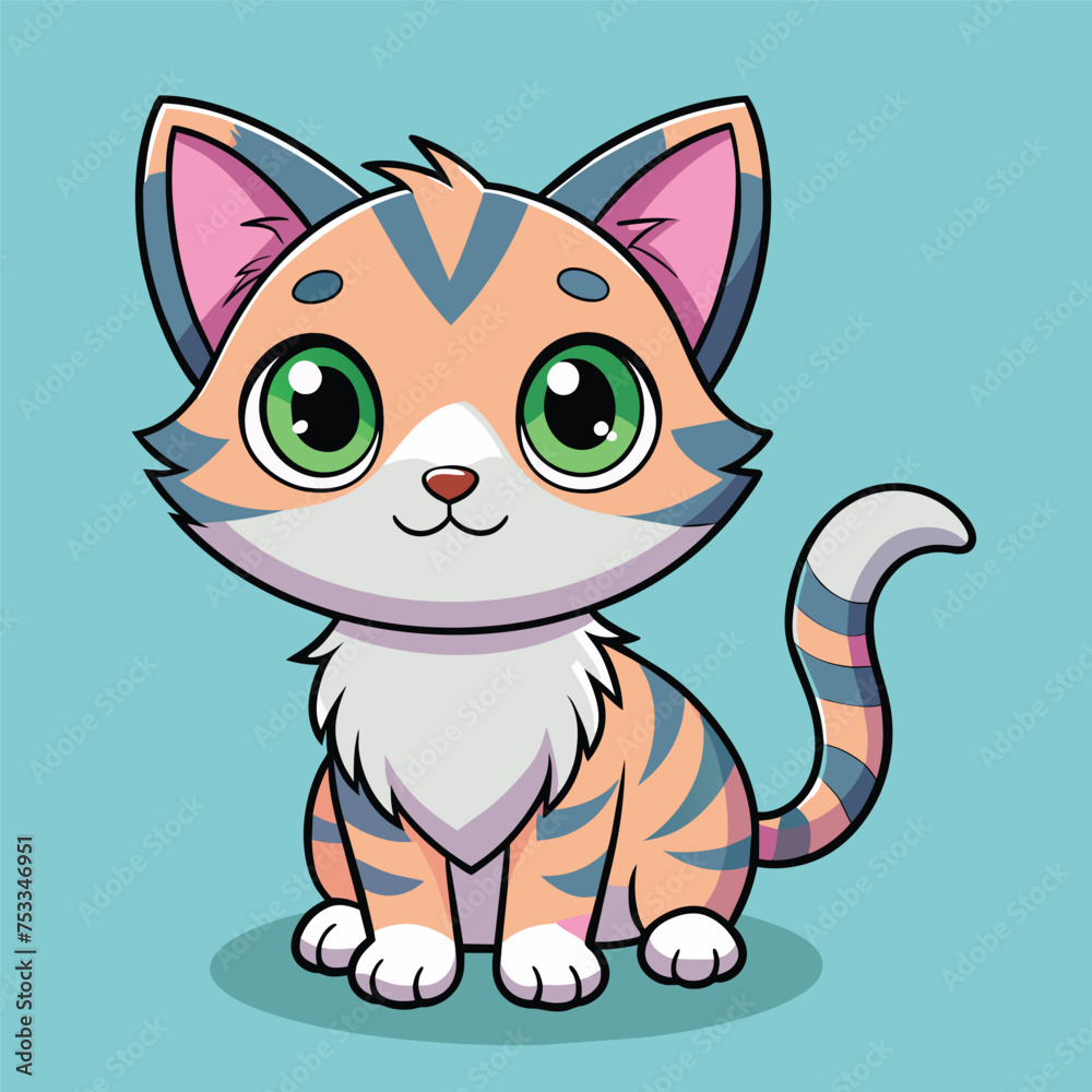 cute cat vector cute cat vector