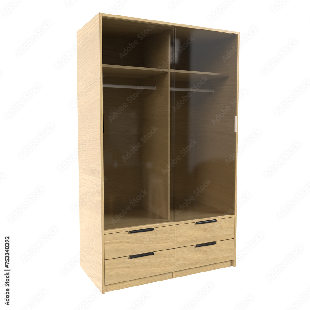 wardrobe isolated on transparent background wardrobe isolated on transparent background