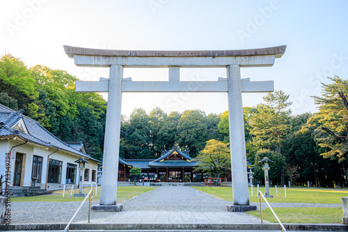 春の群馬縣護國神社　群馬県高崎市　Gunma Prefecture Gokoku Shrine in spring. Gunma Pref, Takasaki city. photo