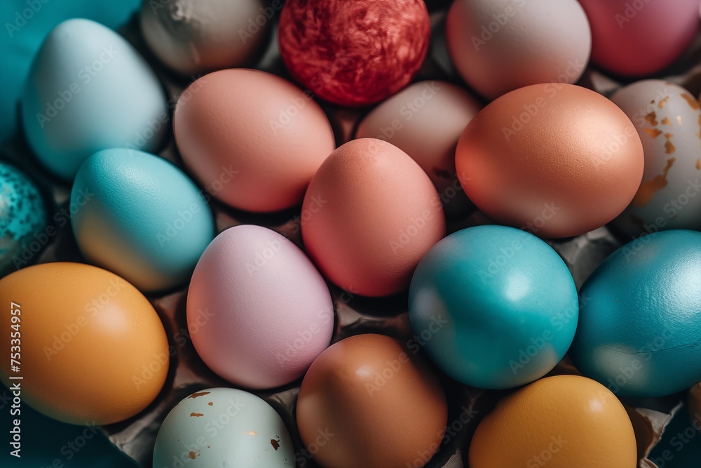 Easter eggs. Generative AI Easter eggs. Generative AI