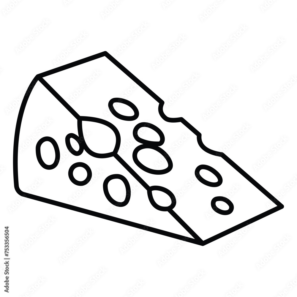 Cheese vector icon isolated on white background. Flat yellow milk food symbol for web site design, mobile app. Logo triangle block cheese illustration. Cheese vector icon isolated on white background. Flat yellow milk food symbol for web site design, mobile app. Logo triangle block cheese illustration.