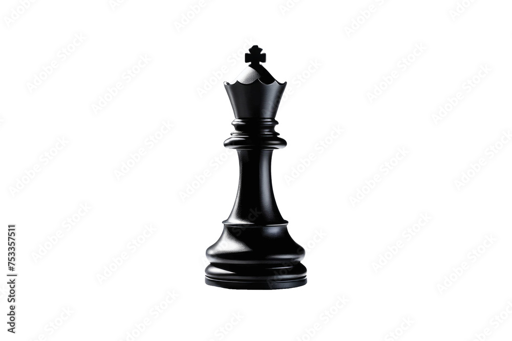 Single king chess piece, centered on a pure white background, stock photo aesthetic, shadow casting subtly to the right, creating a soft gradient, hint at texture and craftsmanship, high resolution Single king chess piece, centered on a pure white background, stock photo aesthetic, shadow casting subtly to the right, creating a soft gradient, hint at texture and craftsmanship, high resolution
