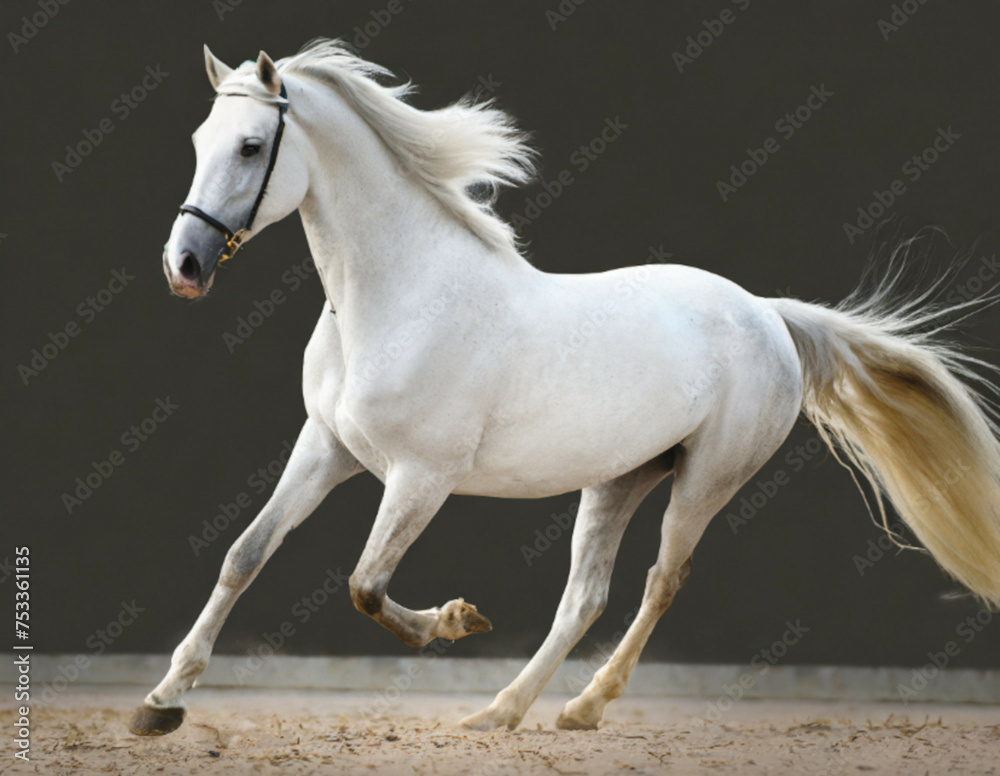 Obraz premium WhiteHorse01