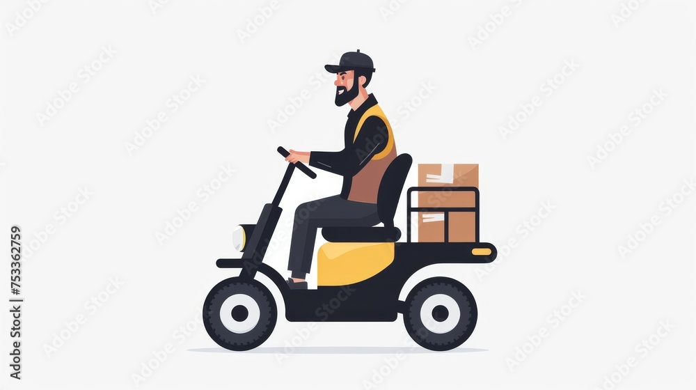 Warehouse workers and forklift drivers Forklift carrying pallets with goods in boxes, transportation, moving Warehouse workers and forklift drivers Forklift carrying pallets with goods in boxes, transportation, moving