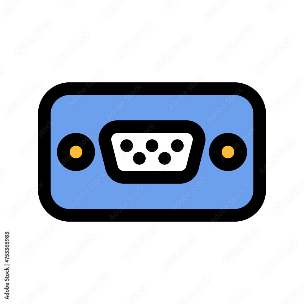 VGA Port Icon VGA Port Icon