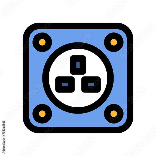 Type G Socket Icon