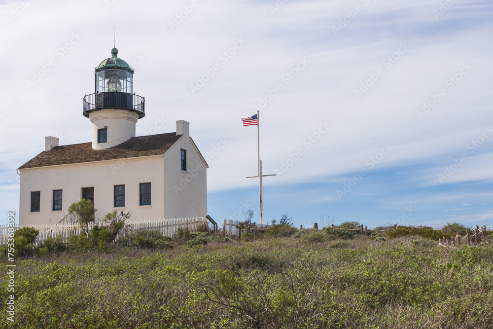 Old Point Loma Lighthouse, San Diego, California