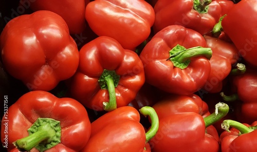 Bell Pepper Ballet: A Symphony of Color and Flavor, the Culinary Waltz of Vibrant Bells Unveiling Zesty Delight in Every Capsaicin Kissed Bite © MAINGUYET