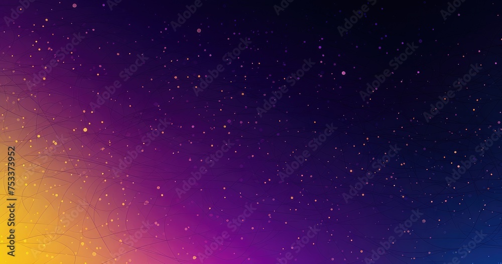 dynamic purple and yellow flow background