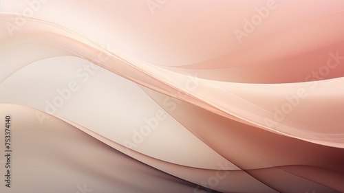 luxurious beige curves abstract illustration background