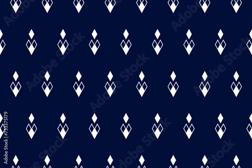 A beautiful Geometric Ornament Ethnic style border design for background, illustration, fabric,ethnic,clothing, carpet, silk,wallpaper, textile, batik,sarong,embroidery,card,backdrop,book cover.