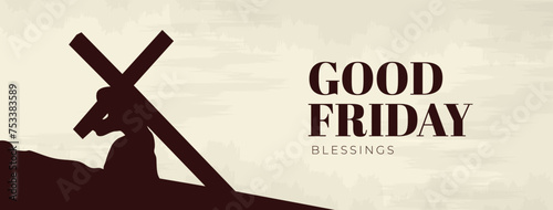 Good Friday Peace of Holy Week Social Media Post, Web Banner, Status, Story