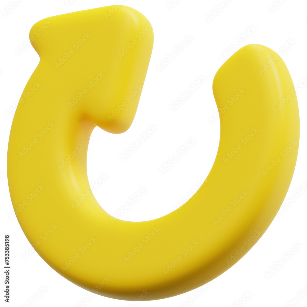 Φωτογραφία redo 3d render icon illustration
