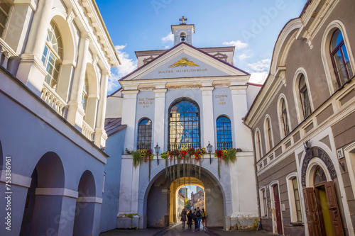 The Gates of Dawn in Vilnius, Lithuania