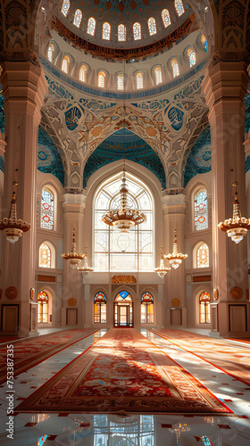 Interior of the Mosque 