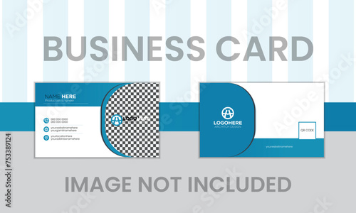 Doubie sided business card.