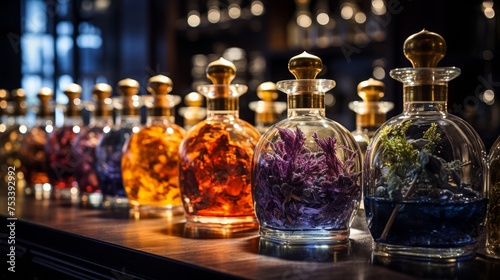 Boutique and niche perfumery, essence and aroma